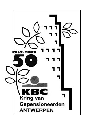 Embleem Kring Antwerpen 50 jaar